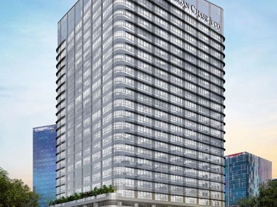 Vetro architettonico Lanjing a Manila Mega Block