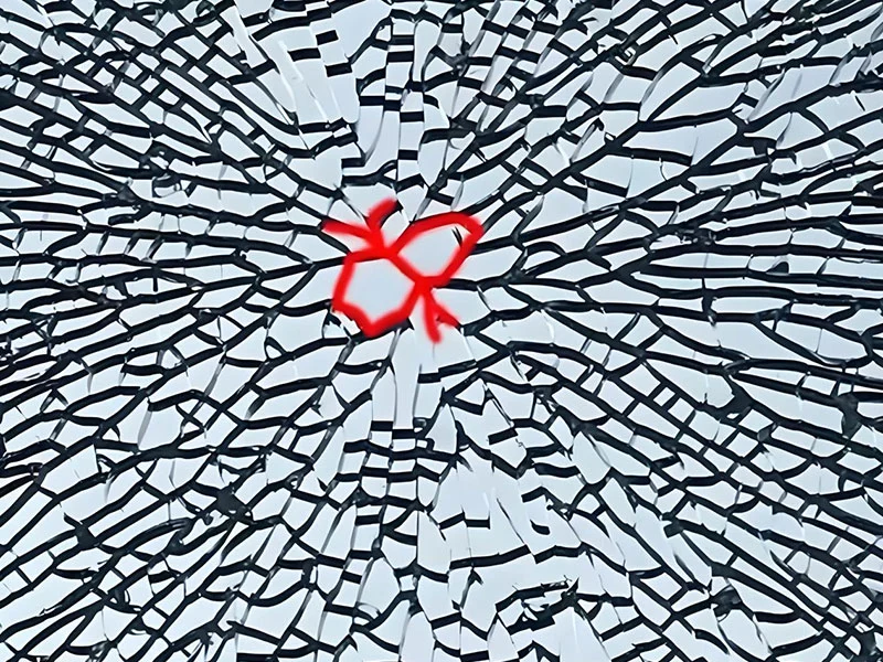 Come determinare se la rottura del vetro è legata all'autoesplosione o ai danni umani