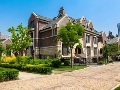 Vetro architettonico Lanjing a Rizhao Shui Mu Qing Hua Villa
